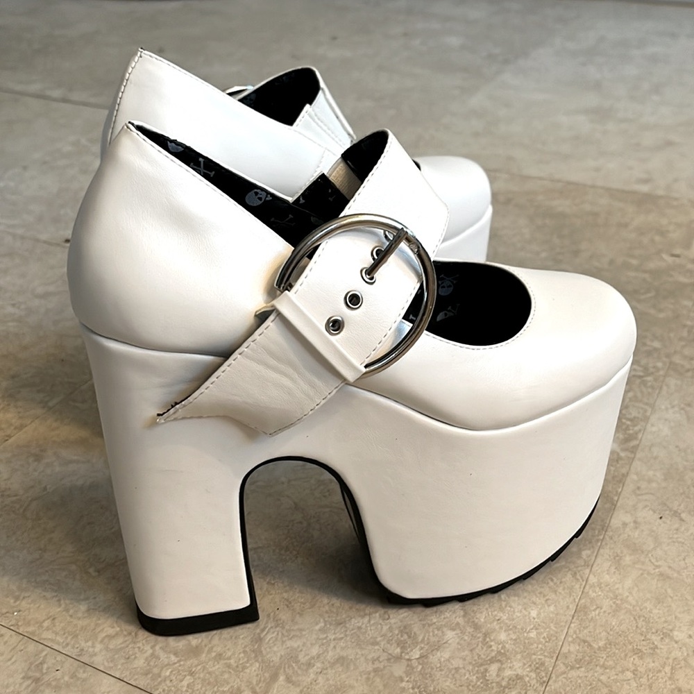 Women’s 5 Dolls Kill MELT FOR YOU PLATFORM MARY JANES